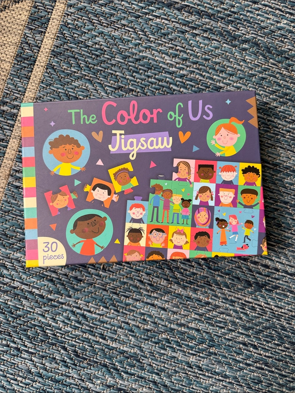The Color of Us Jigsaw Puzzle - Multicolor Kids Puzzle